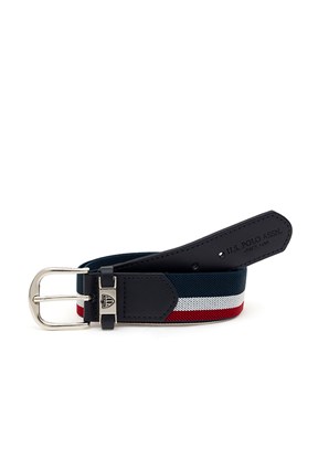 U.S. Polo Assn Lacivert Erkek Çocuk Standart Kemer