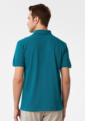 SÜVARİ Yeşil Erkek Polo Yaka T-Shirt