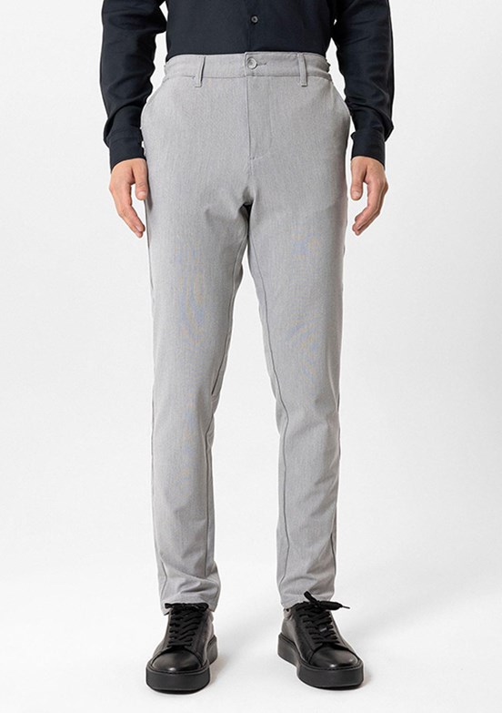 BACKANDBOND Gri Erkek Basic Pantolon
