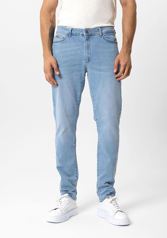 BACKANDBOND Mavi Erkek Normal Bel Jean Pantolon