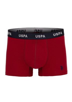 US POLO ASSN Kırmızı Erkek Boxer