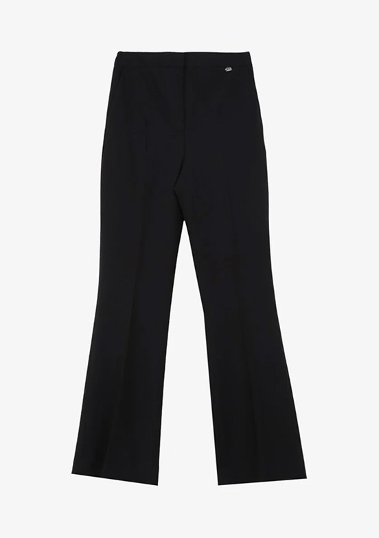 Pierre Cardin Siyah Kadın İspanyol Paça Pantolon