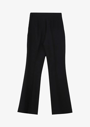 Pierre Cardin Siyah Kadın İspanyol Paça Pantolon