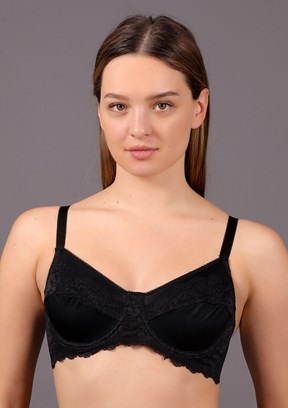 NEW BRA Siyah Kadın Toparlayıcı Sütyen