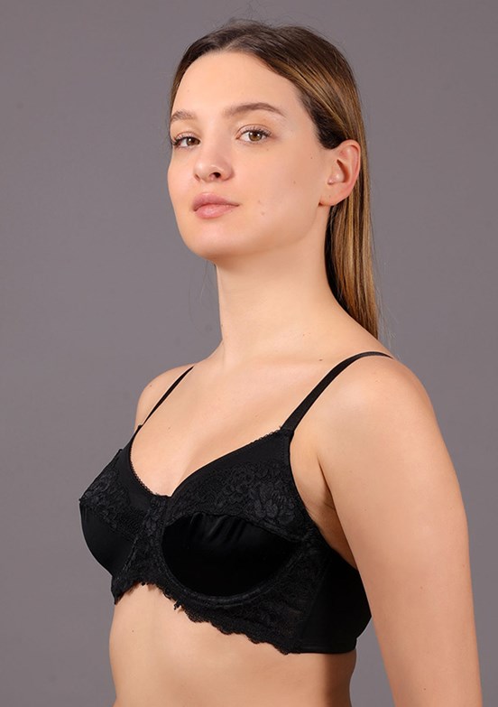NEW BRA Siyah Kadın Toparlayıcı Sütyen