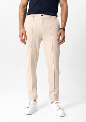 BACKANDBOND Bej Erkek Jogger Pantolon