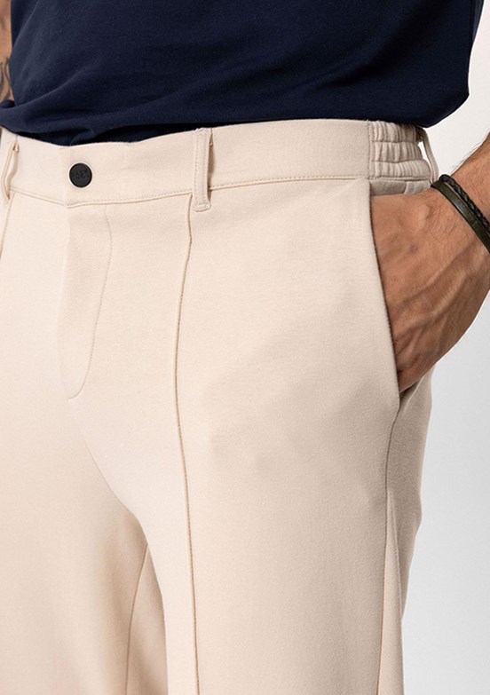 BACKANDBOND Bej Erkek Jogger Pantolon