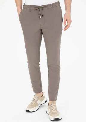 PİERRE CARDİN Bej Erkek Slim Pantolon
