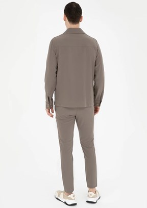 PİERRE CARDİN Bej Erkek Slim Pantolon
