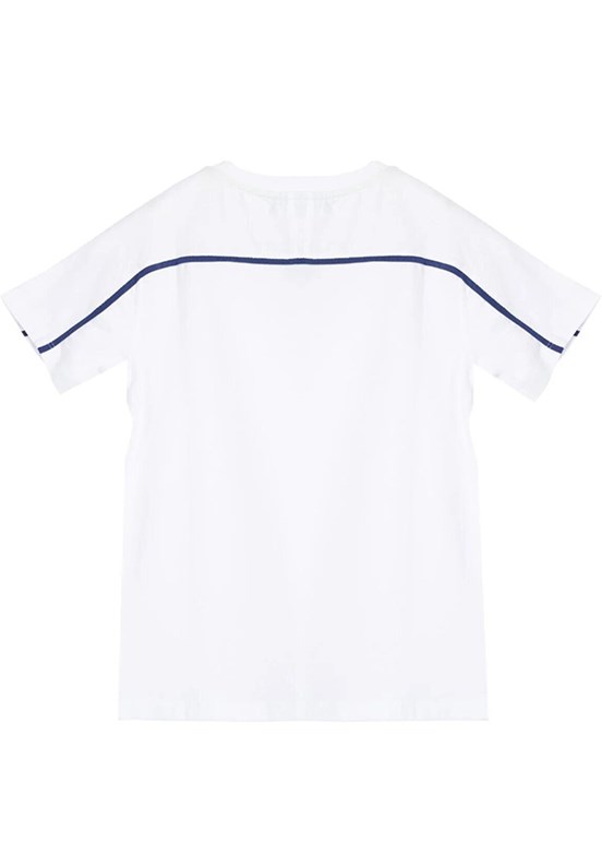 Benetton Beyaz Erkek Çocuk Basic T-Shirt