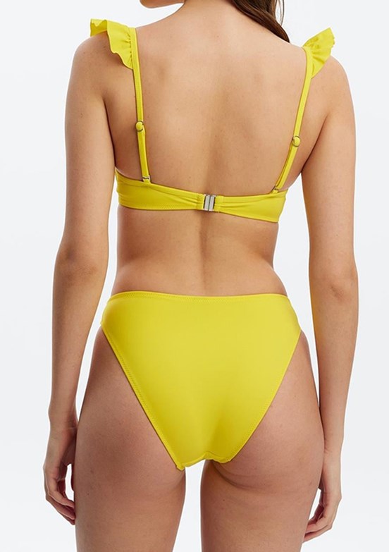 LOUREN Sarı Kadın İpli Bikini Alt