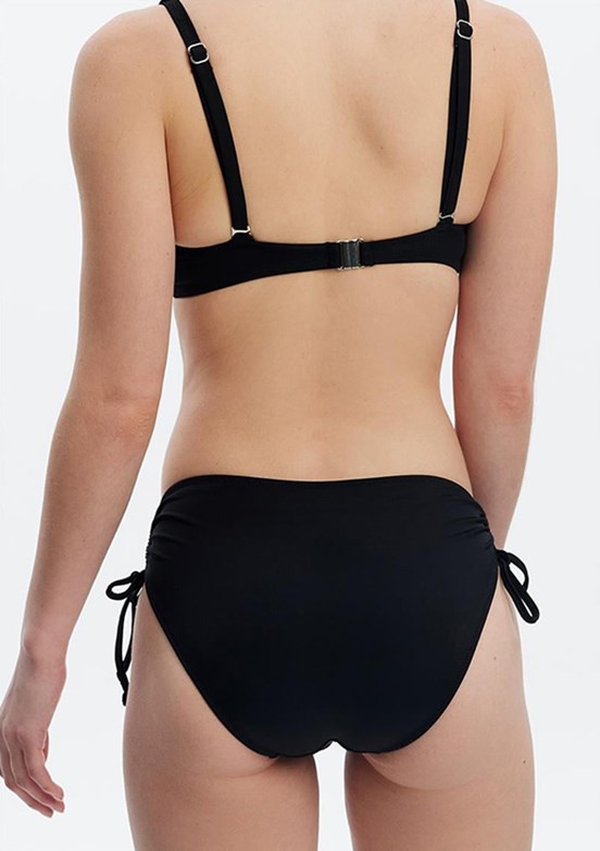 LOURENSiyah Kadın Toparlayıcı Üst Bikini