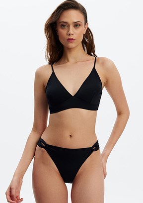 LOUREN Siyah Kadın Bikini Alt