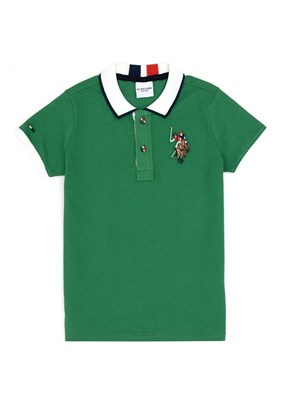 U.S. Polo Assn Yeşil Erkek Çocuk Regular T-Shirt