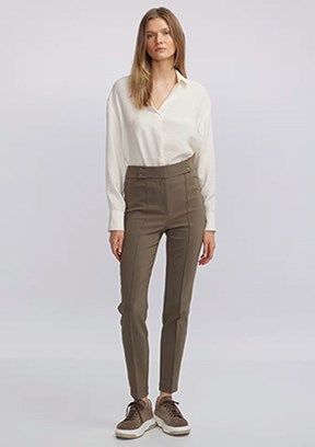 İpekyol Bej Kadın Basic Pantolon