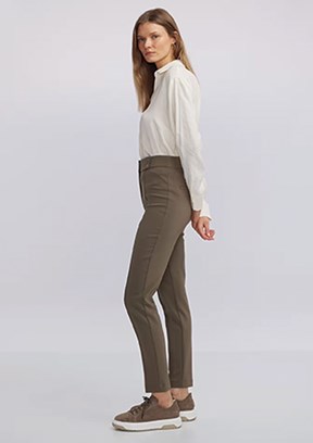 İpekyol Bej Kadın Basic Pantolon