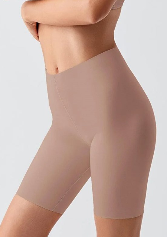 NEW BRA - 3692090000 Kadın Capucino Kısa Korse