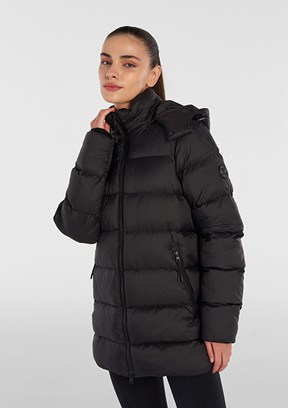 HUMMEL Siyah Kadın Baskılı Mont