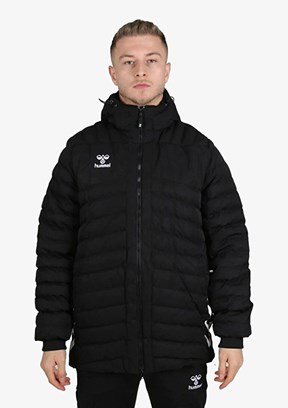 Hummel Siyah Erkek Baskılı Mont