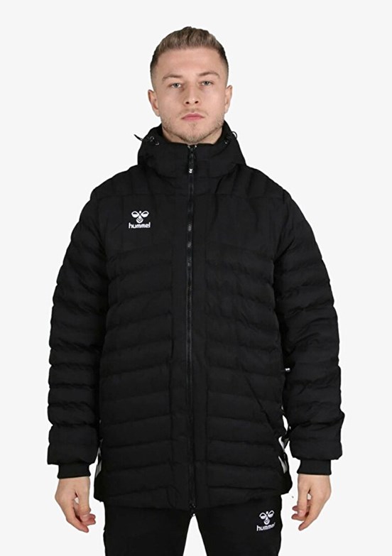 Hummel Siyah Erkek Baskılı Mont