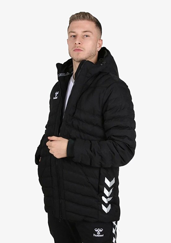 Hummel Siyah Erkek Baskılı Mont