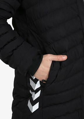 Hummel Siyah Erkek Baskılı Mont