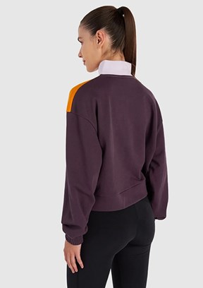 Hummel Çok Renkli Kadın Fermuarlı Sweatshirt