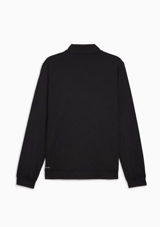 Puma Siyah Unisex Fermuarlı Sweatshirt