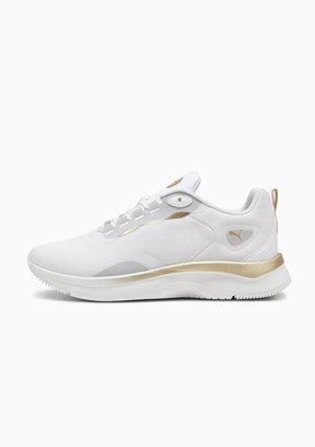 Puma Beyaz Kadın SOFTRIDE Orla Sneaker Ayakkabı
