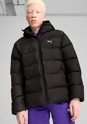 PUMA Siyah Unisex Poly Puffer Şişme Mont