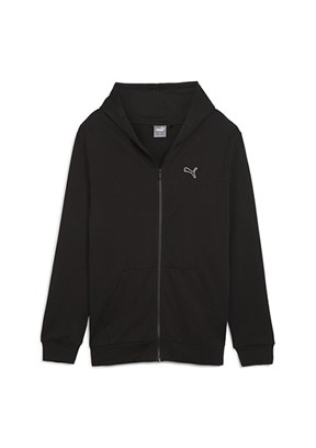 Puma Siyah Unisex Kapüşonsuz Sweatshirt