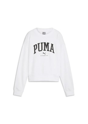 Puma Beyaz Kadın Baskılı Sweatshirt