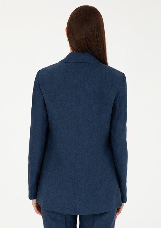 Pierre Cardin Lacivert Kadın Regular Ceket