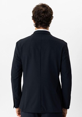 BACKANDBOND Lacivert Erkek Slim Ceket