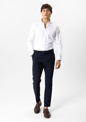 BACKANDBOND Lacivert Erkek Slim Pantolon