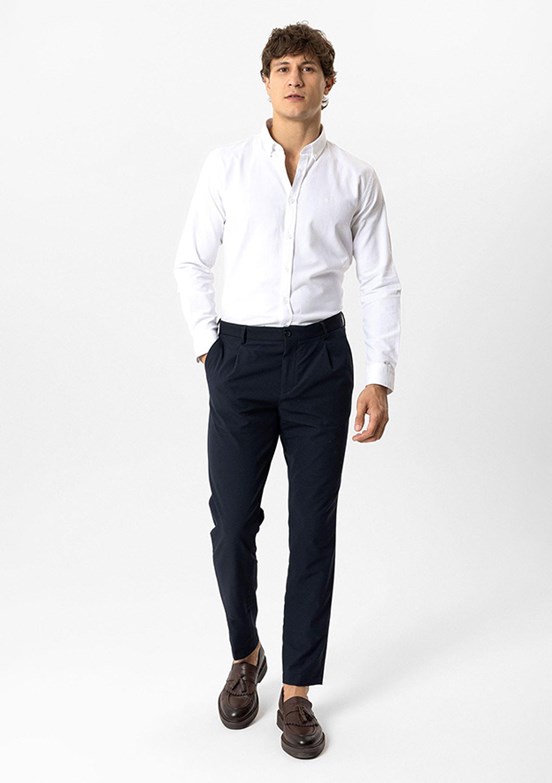 BACKANDBOND Lacivert Erkek Slim Pantolon