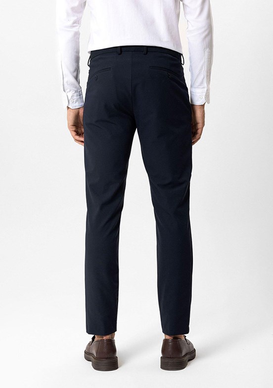 BACKANDBOND Lacivert Erkek Slim Pantolon