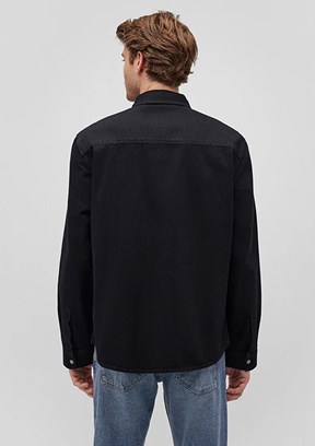 Mavi Çok Renkli Erkek Denim Gömlek