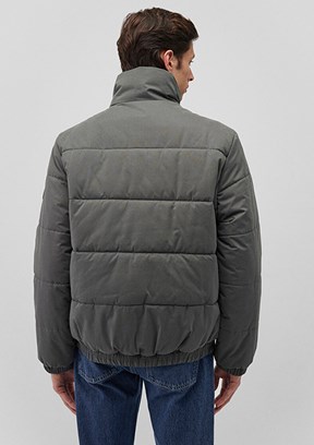 MAVİ - M0110470-71598 Erkek Yeşil Dik Yaka Ceket