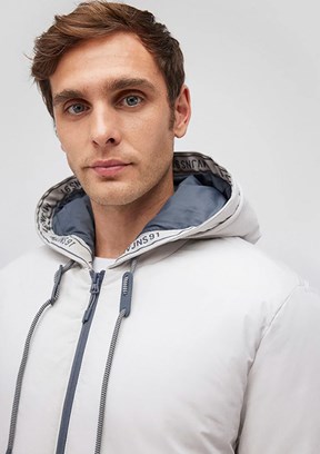 MAVİ - M0110352-70080 Erkek Gri Regular Ceket