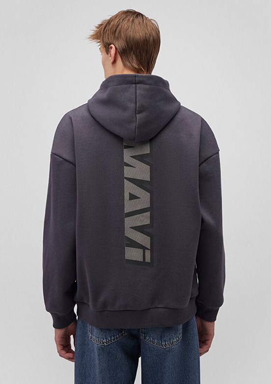 MAVİ Siyah Erkek Baskılı Sweatshirt