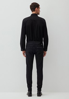MAVİ James Lux Black Antrasit Smoke Erkek Jean Pantolon