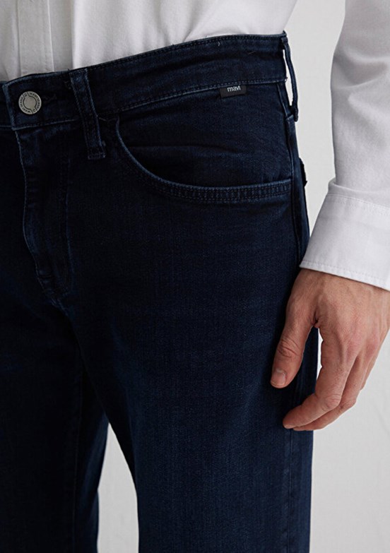 MAVİ Çok Renkli Erkek Düz Kalıp Normal Bel Jean Pantolon