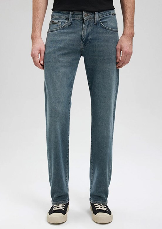 Mavi Gri Erkek Hunter Jean Pantolon