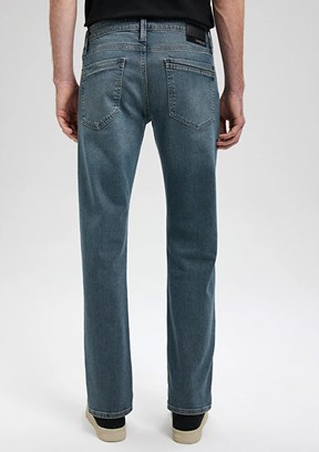 Mavi Gri Erkek Hunter Jean Pantolon
