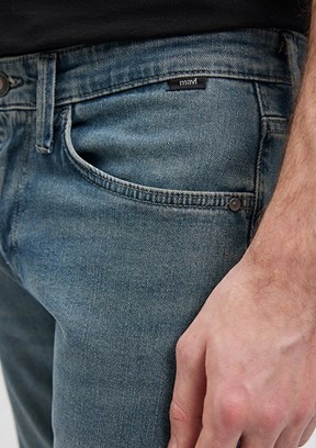 Mavi Gri Erkek Hunter Jean Pantolon