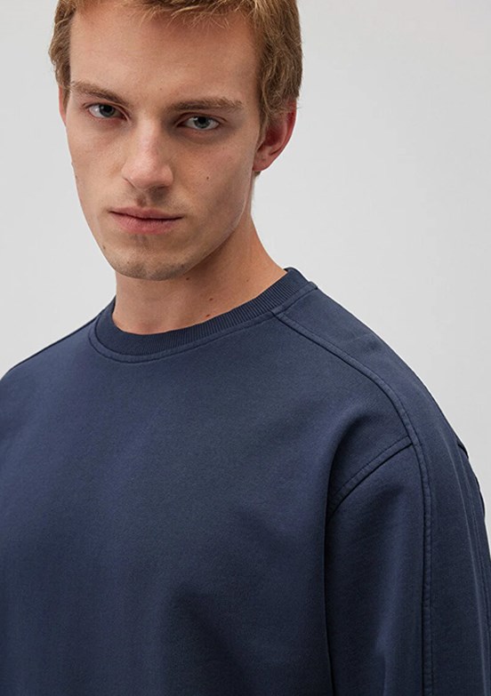 Mavi Mavi Erkek Bisiklet Yaka Sweatshirt