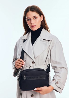 U.S. Polo Assn Siyah Kadın Çapraz Çanta