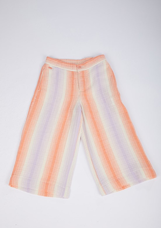 US POLO ASSN Lila Kız Çocuk Cropped Pantolon