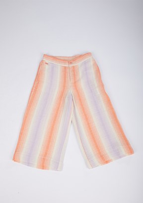 US POLO ASSN Lila Kız Çocuk Cropped Pantolon